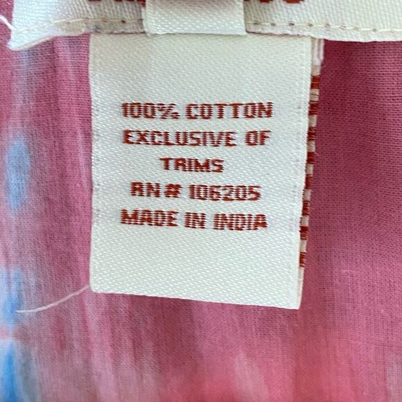 SUNDANCE Embroidered Beaded Cotton Beach Swim Coverup Tunic Top, Size Medium - Picture 9 of 12